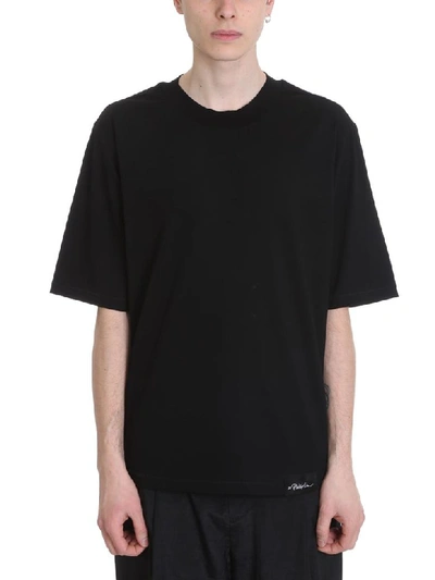 Shop 3.1 Phillip Lim / フィリップ リム Giro Oversize Black Cotton T-shirt