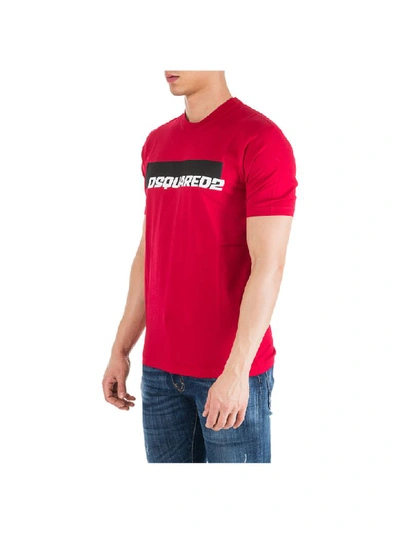 Shop Dsquared2 Nasa T-shirt In Rosso