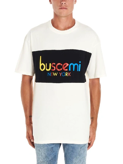 Shop Buscemi T-shirt In White