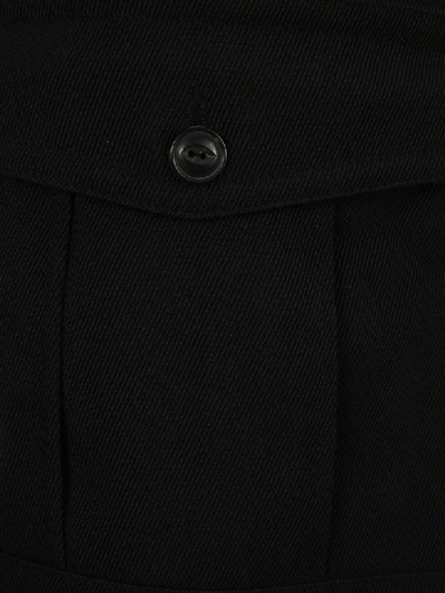 Shop Ami Alexandre Mattiussi Ami Carrot Fit Cargo Pants In Black