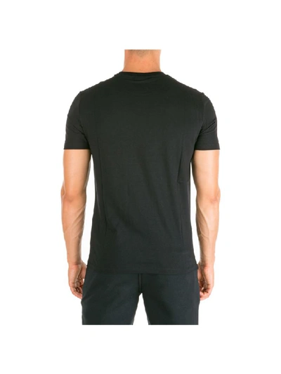 Shop Emporio Armani Wings T-shirt In Nero