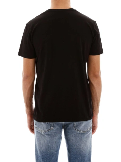 Shop Iceberg Logo T-shirt In Nero (black)