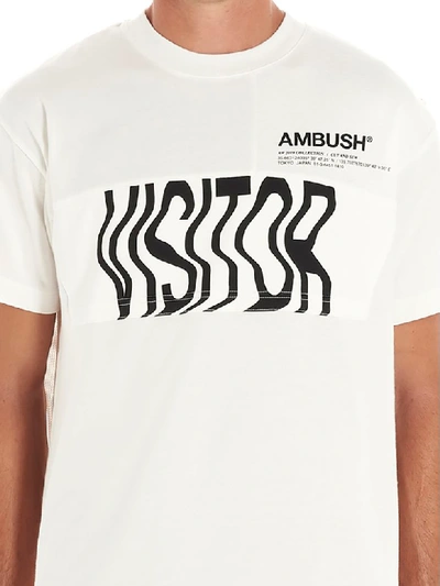 Shop Ambush Visitor T-shirt In White