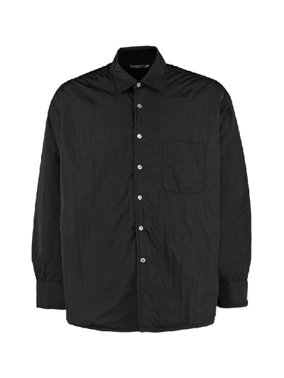 Shop Our Legacy Technical Fabric Overshirt In Black