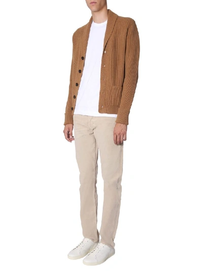 Shop Tom Ford Mcqueen Cardigan In Beige