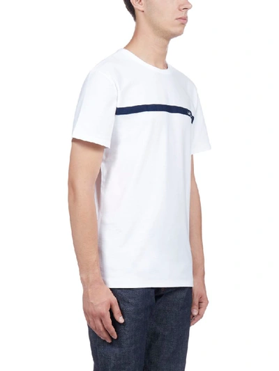 Shop Apc Short Sleeve T-shirt In Dark Navy