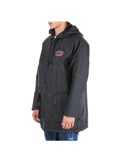 Shop Gucci Alphaskin 360 Jacket In Nero