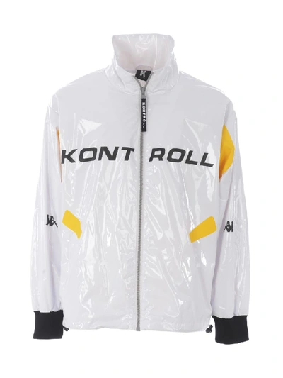 Shop Kappa Jacket In Bianco