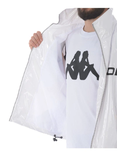 Shop Kappa Jacket In Bianco