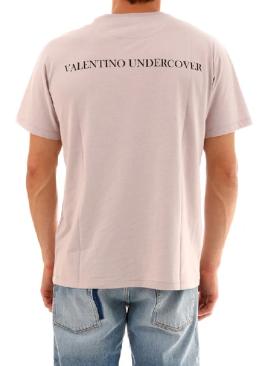 Shop Valentino Pink T-shirt Ufo Vu