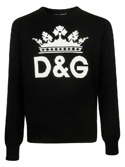 Shop Dolce & Gabbana Logo Sweater In Multicolor