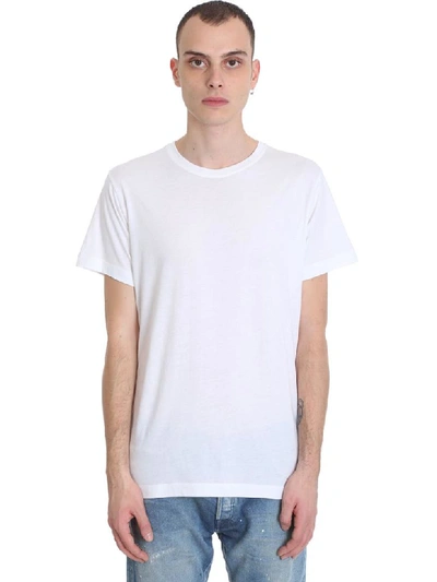 Shop John Elliott Classic Crew T-shirt In White Cotton