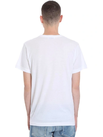 Shop John Elliott Classic Crew T-shirt In White Cotton
