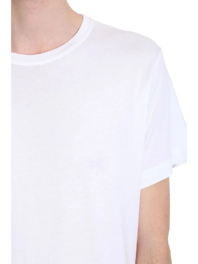 Shop John Elliott Classic Crew T-shirt In White Cotton