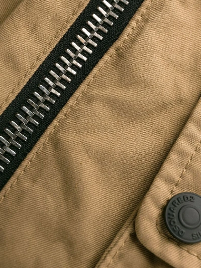 Shop Dsquared2 New Cargo Pants In Camel