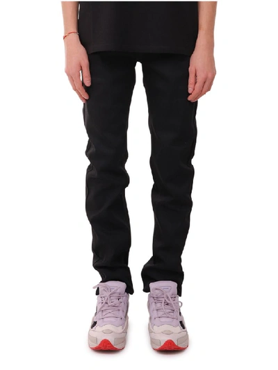 Shop Raf Simons Punkette Jeans In Black