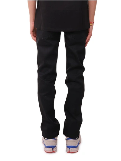 Shop Raf Simons Punkette Jeans In Black