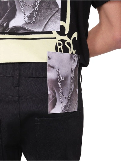 Shop Raf Simons Punkette Jeans In Black