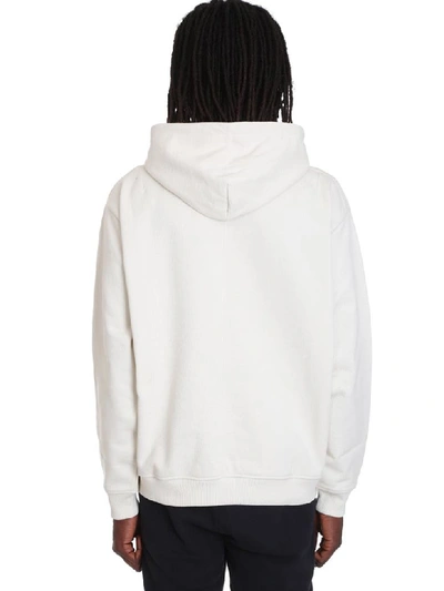 Shop Buscemi Sweatshirt In White Cotton