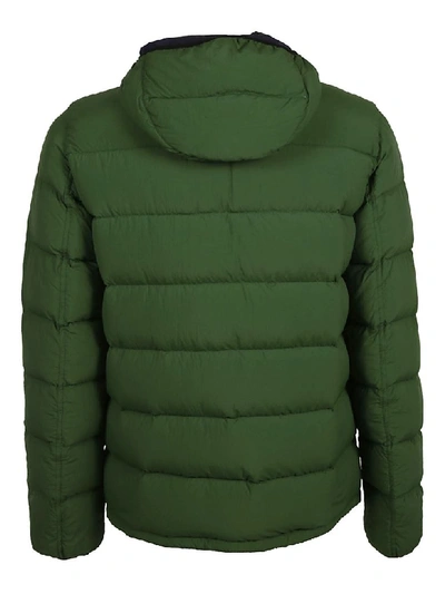 Shop Herno Classic Reversible Puffer Padded Jacket In Green