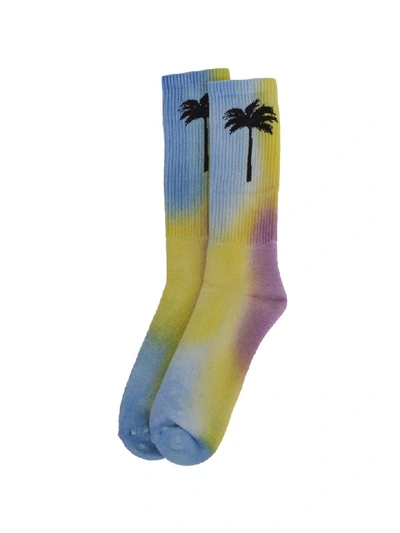 Shop Palm Angels Socks In Multicolor