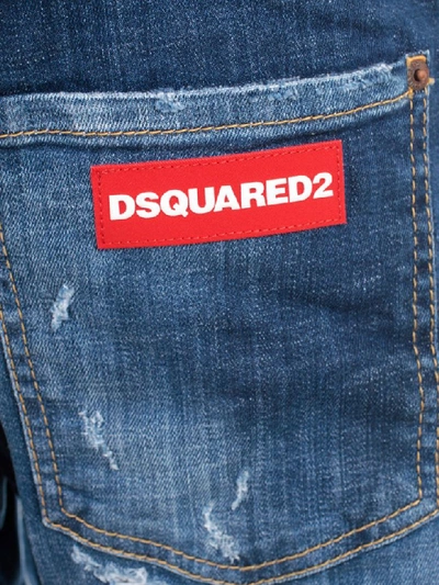 Shop Dsquared2 Jeans Kenny Twist In Denim