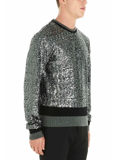 Shop Dolce & Gabbana Sweatshirt In Grey