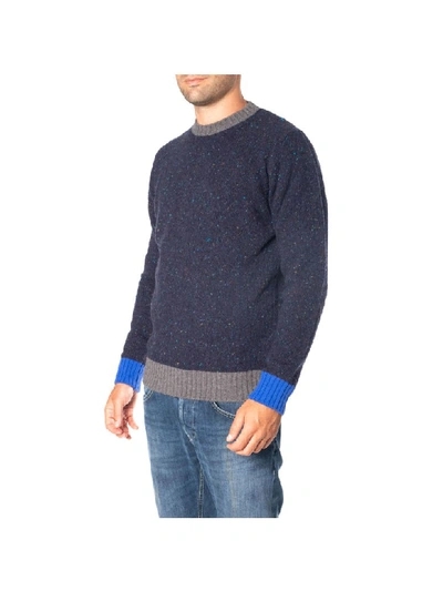 Shop Kangra Wool Blend Sweater In Blue