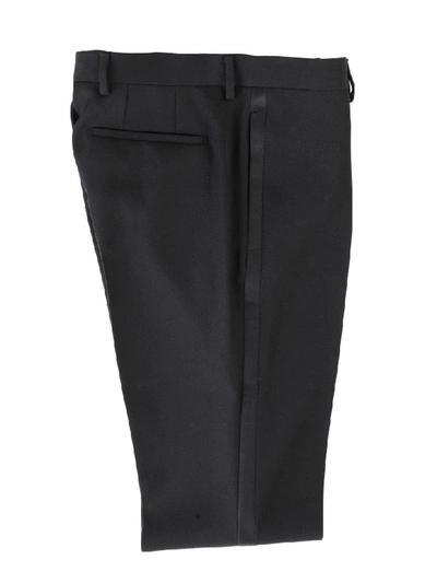 Shop Givenchy Lurex Details Suit In Black Grey