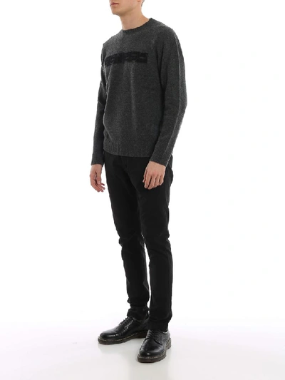 Shop Dondup Sweater In Antracite