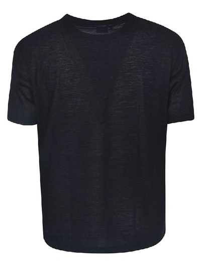 Shop Brioni Classic T-shirt In Black