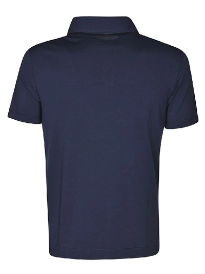 Shop Cruciani Classic Polo Shirt In Blue