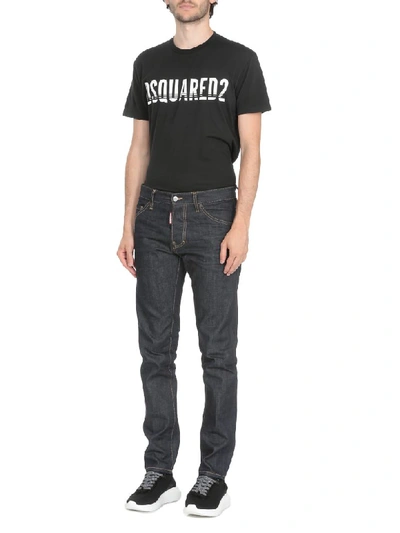 Shop Dsquared2 Cool Guy Jean In Dark Indigo