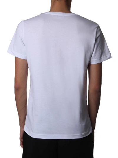 Shop Diesel Round Neck T-shirt In Bianco