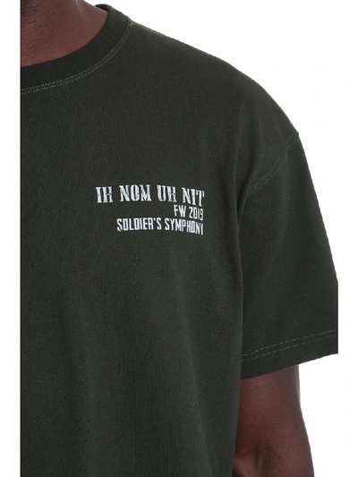 Shop Ih Nom Uh Nit T-shirt In Green Cotton