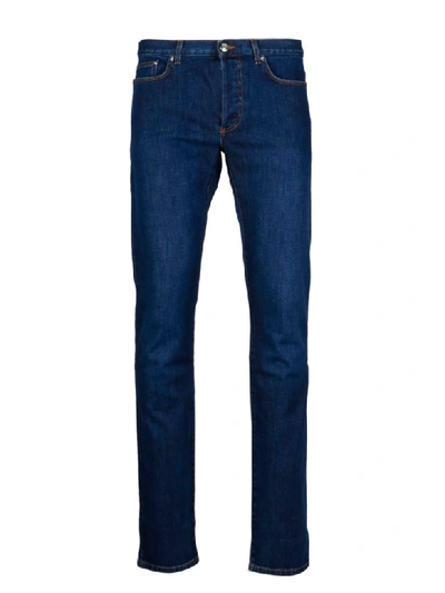 Shop Dior Jeans In Blue