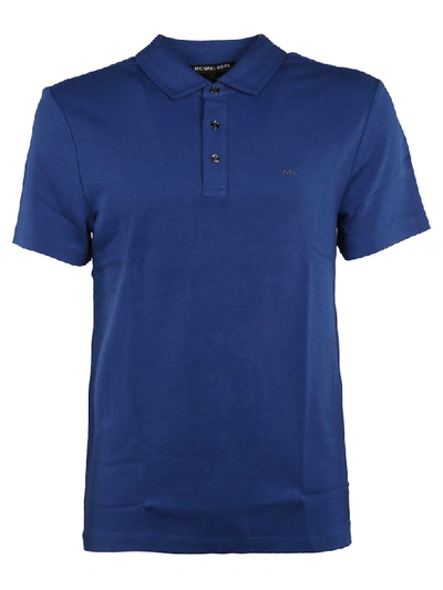 Shop Michael Kors Classic Polo Shirt In Marine Blue