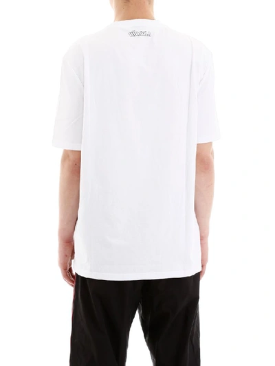 Shop Lanvin Multi Print T-shirt In White (white)