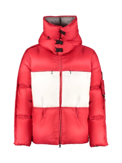 Shop Moncler Coolidge Full Zip Padded Jacket In Multicolor