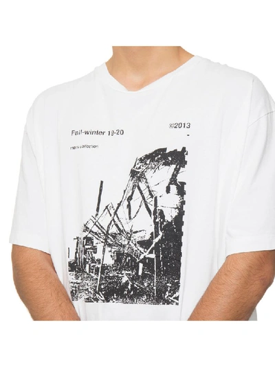 Shop Off-white Ruined Factory T-shirt In White