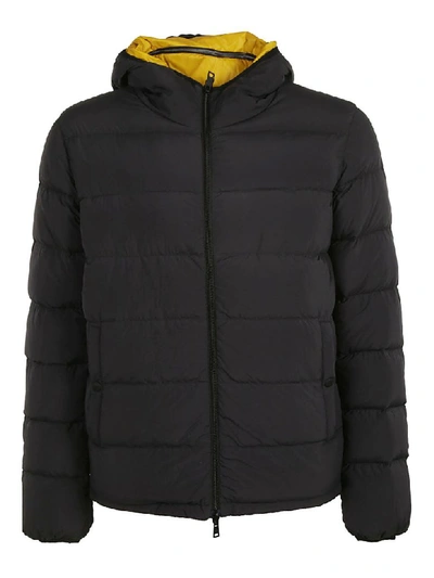 Shop Herno Classic Reversible Puffer Padded Jacket In Black