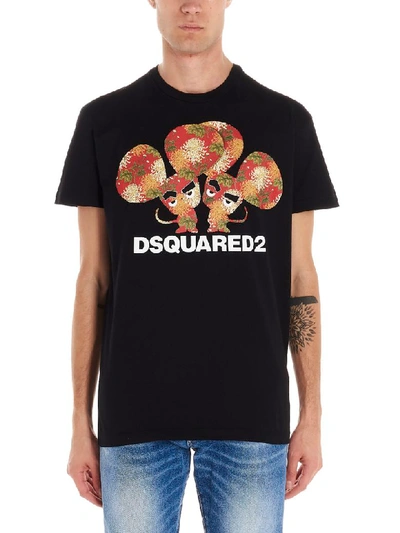 Shop Dsquared2 Chinese New Year T-shirt In Black