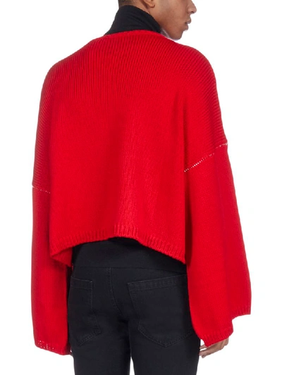 Shop Raf Simons Sweater In Red