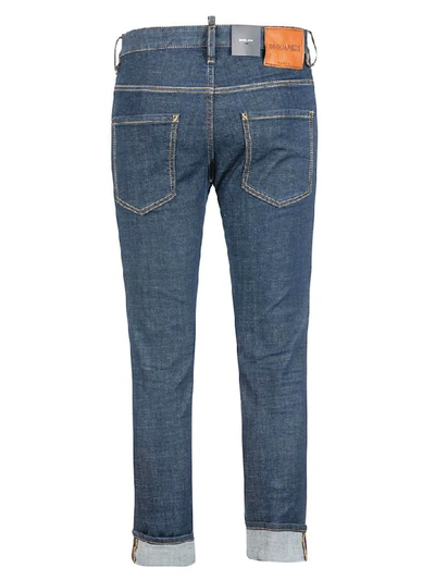 Shop Dsquared2 5 Pockets Jeans In Blue