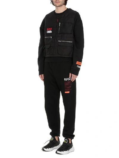 Shop Heron Preston Fire Vest In Black Multicolor