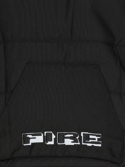 Shop Heron Preston Fire Vest In Black Multicolor