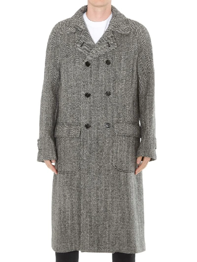 Shop Dolce & Gabbana Coat In Grey