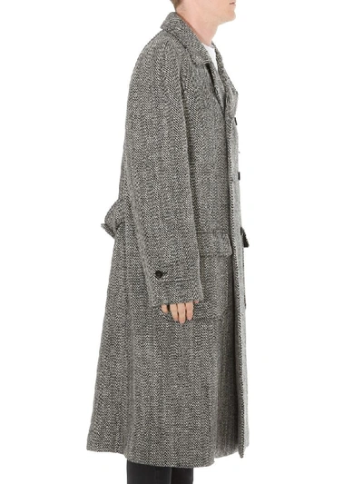 Shop Dolce & Gabbana Coat In Grey