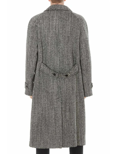 Shop Dolce & Gabbana Coat In Grey