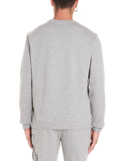 Shop Versace Sweatshirt In Grey